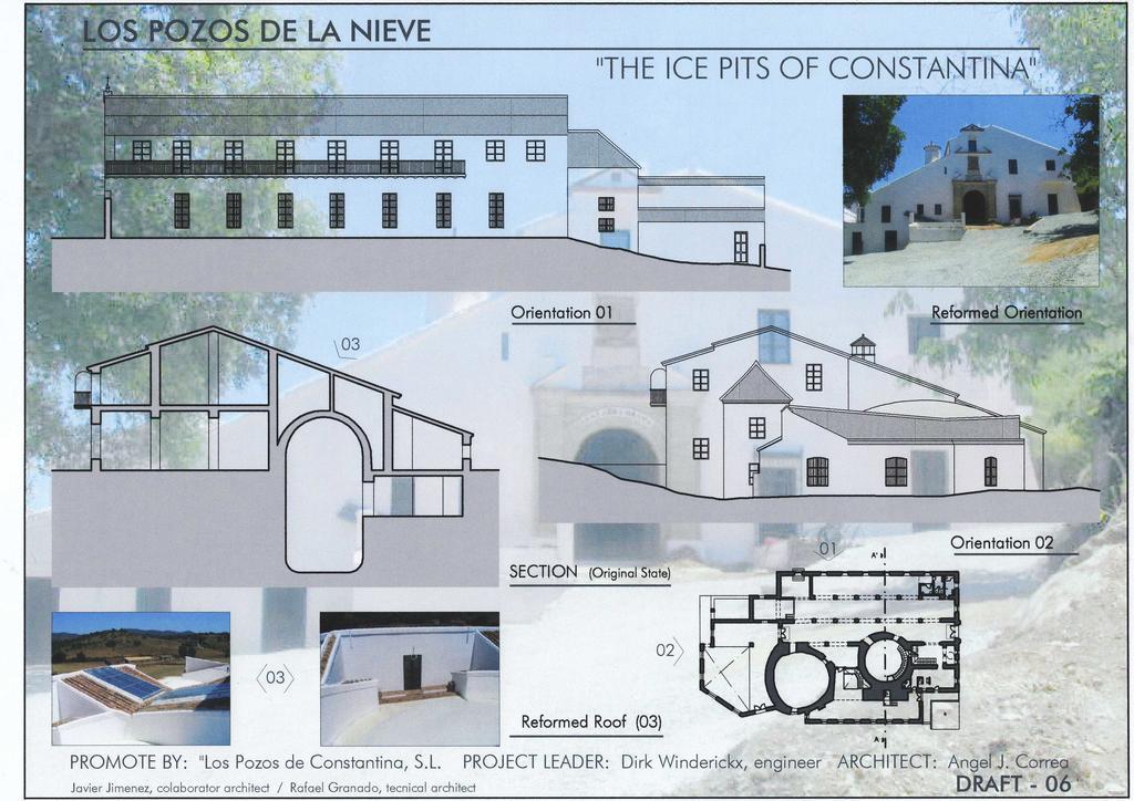 Los Pozos De La Nieve Constantina Bagian luar foto